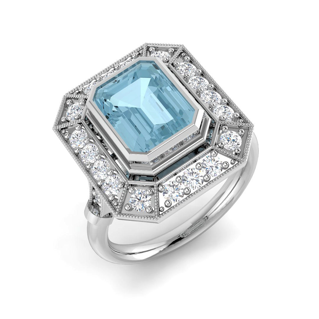 SR4131 — Ring - 9k White Gold