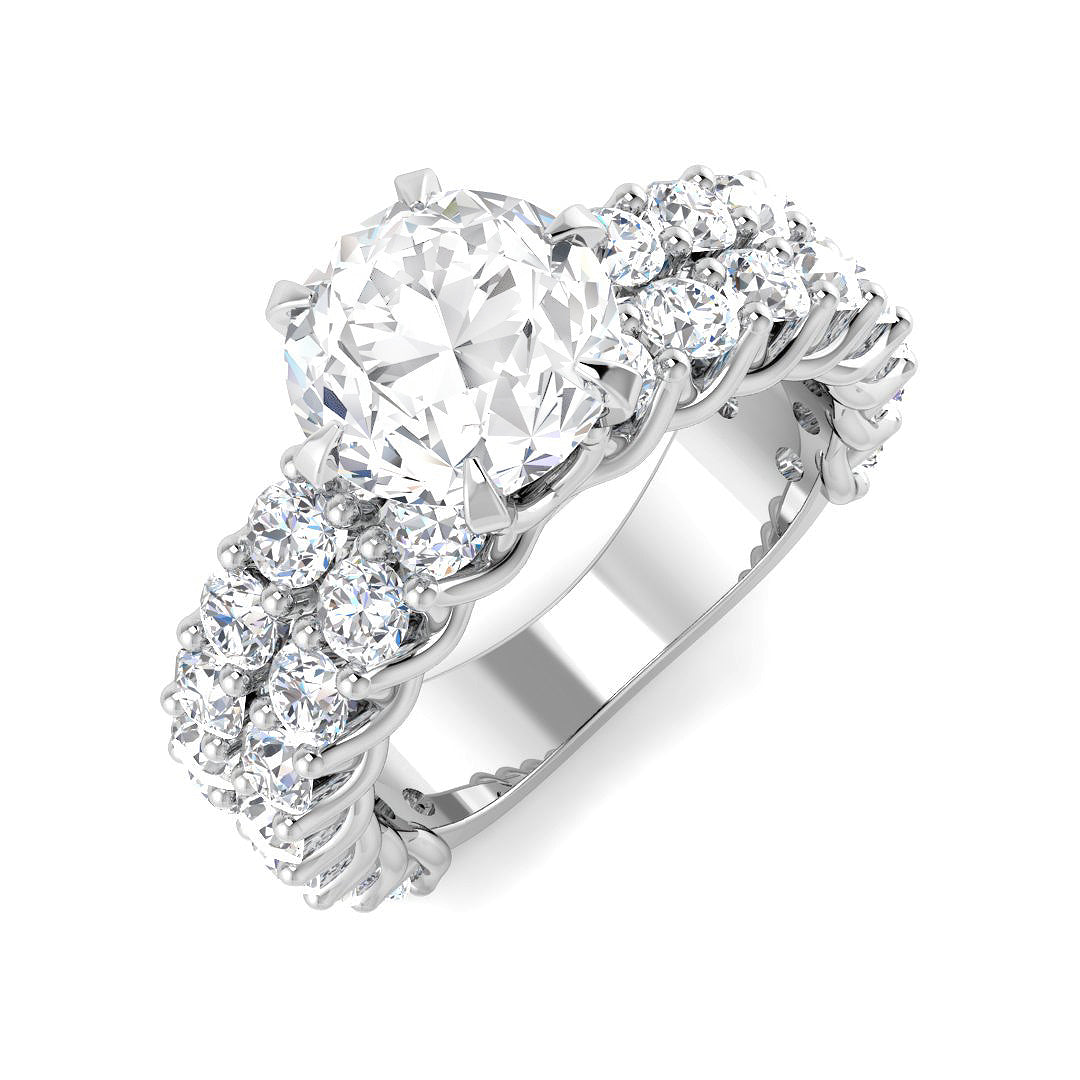SR4132 — Ring - 9k White Gold