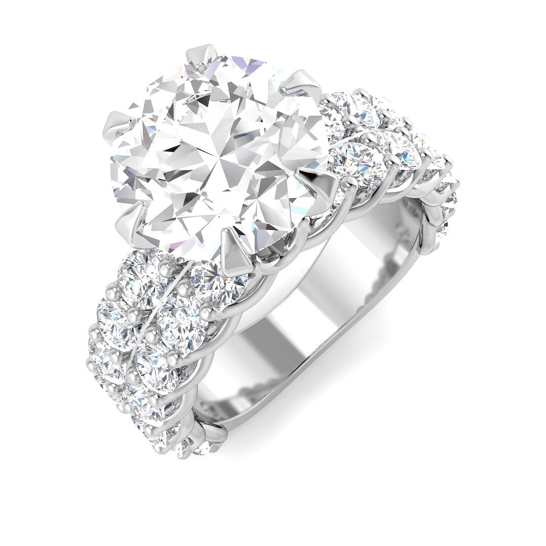SR4134 — Ring - 9k White Gold