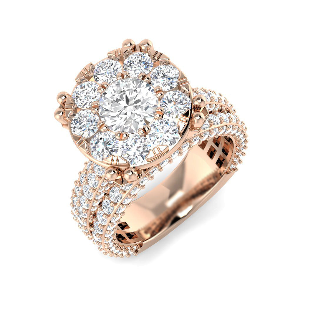 SR4139 — Ring - 9k Rose Gold