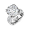 SR4139 — Ring - 9k White Gold