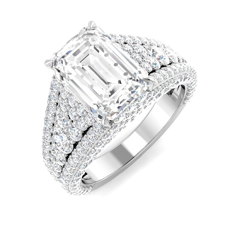 SR4140 — Ring - 9k White Gold