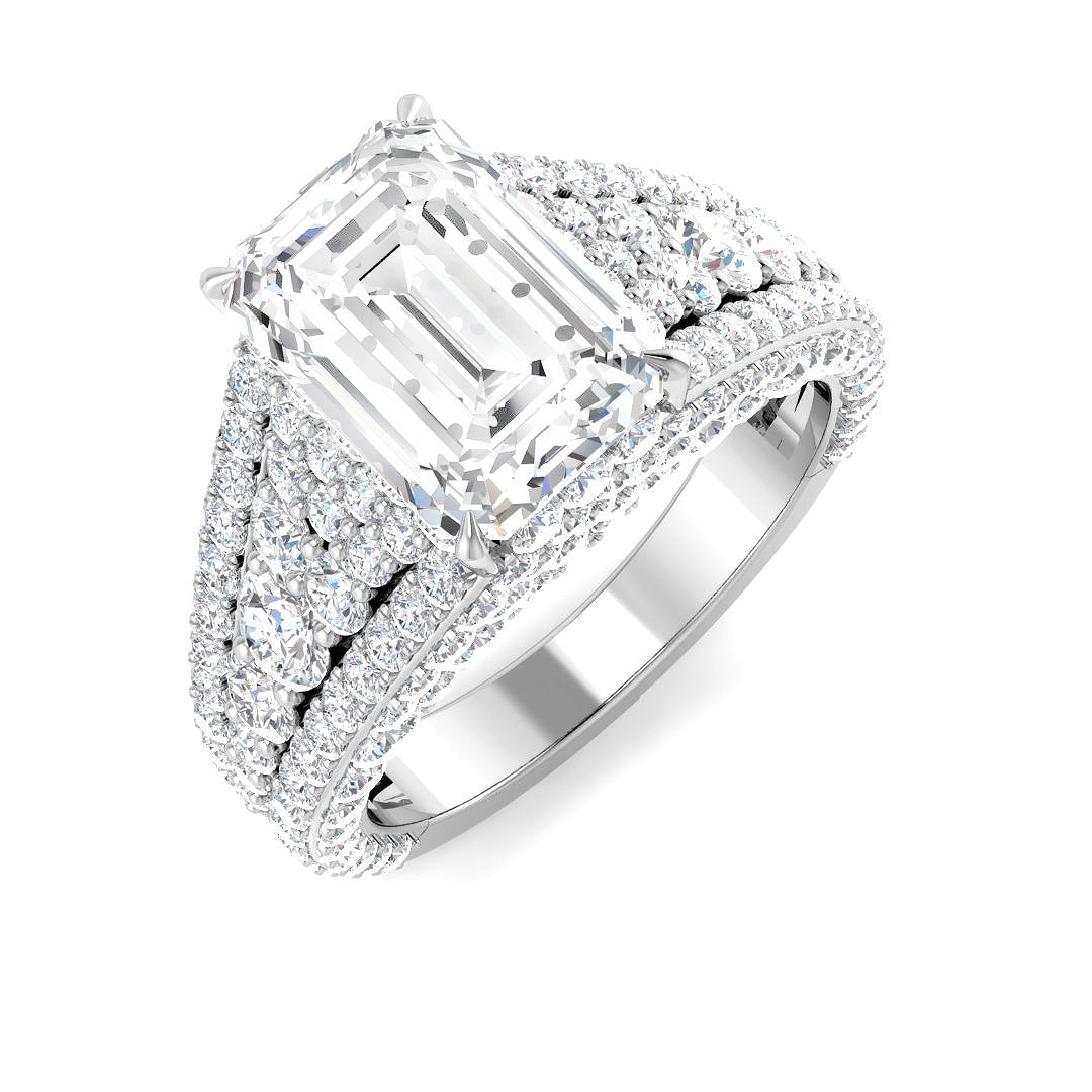 SR4140 — Ring - 9k White Gold