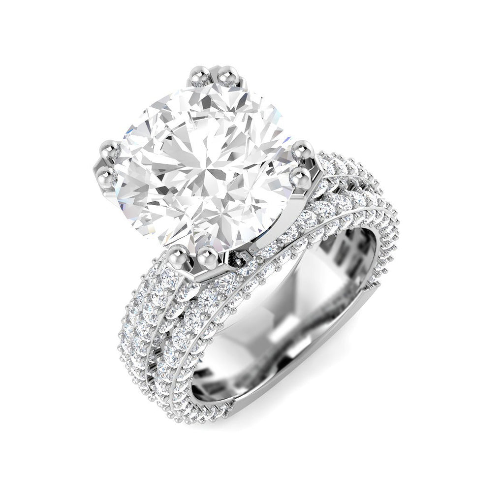 SR4144 — Ring - 9k White Gold