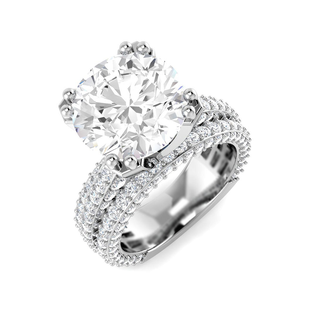 SR4144 — Ring - 9k White Gold