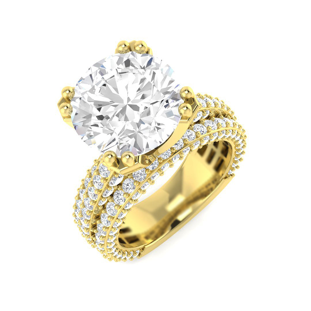 SR4144 — Ring - 9k Yellow Gold