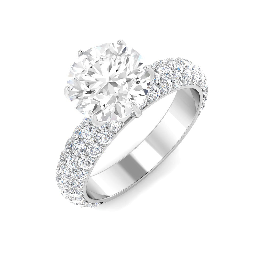 SR4145 — Ring - 9k White Gold