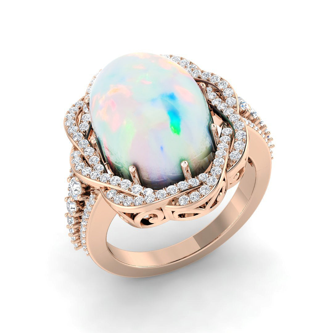 SR4150 — Ring - 9k Rose Gold