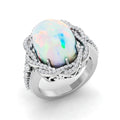 SR4150 — Ring - 9k White Gold