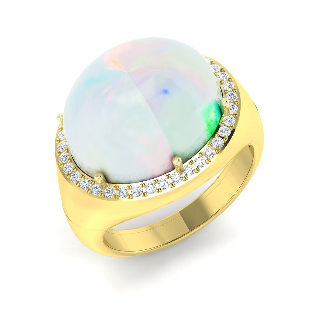 SR4151 — Ring - 9k Yellow Gold