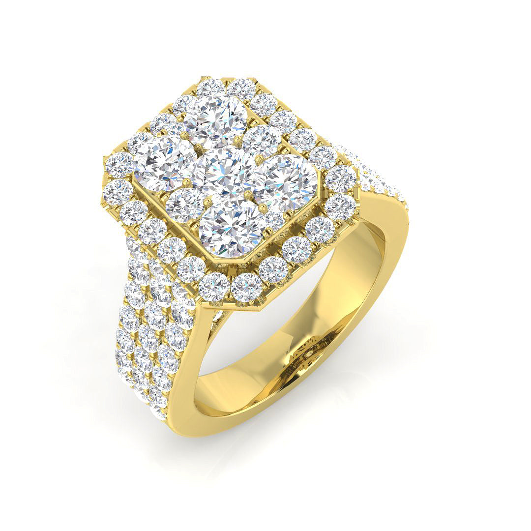 SR415 — Ring - 9k Yellow Gold