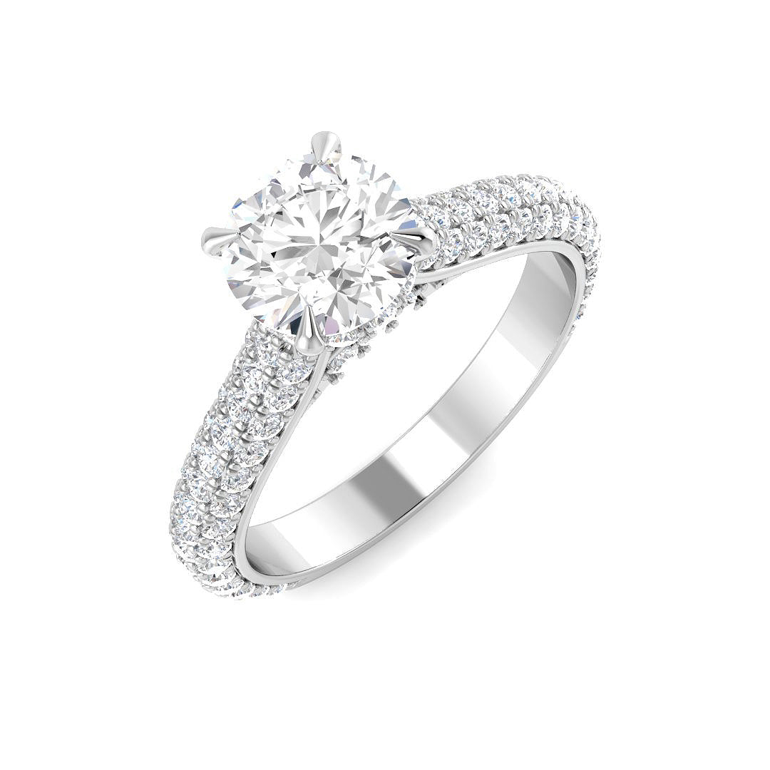 SR4174 — Ring - 18k White Gold