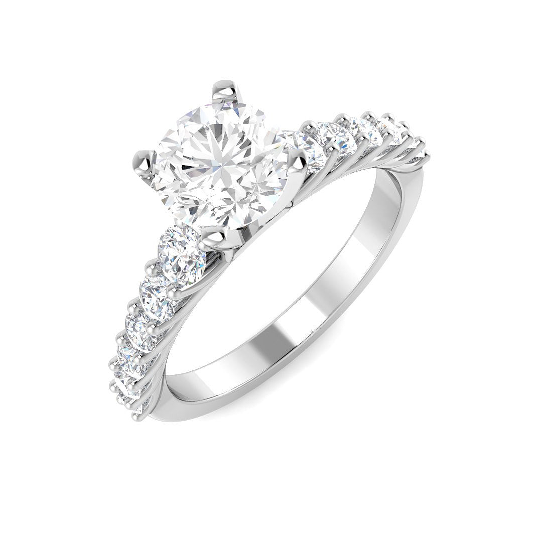SR4194 — Ring - 9k White Gold