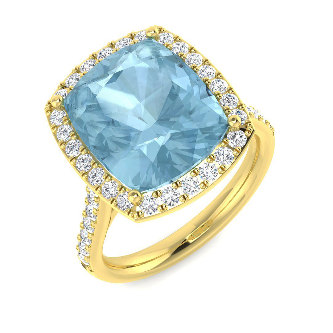SR4201 — Ring - 9k Yellow Gold
