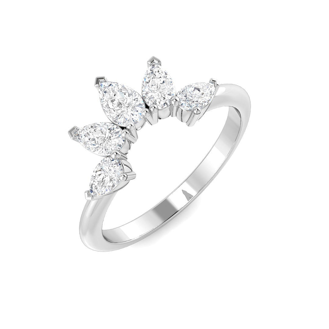 SR4210 — Ring - 9k White Gold