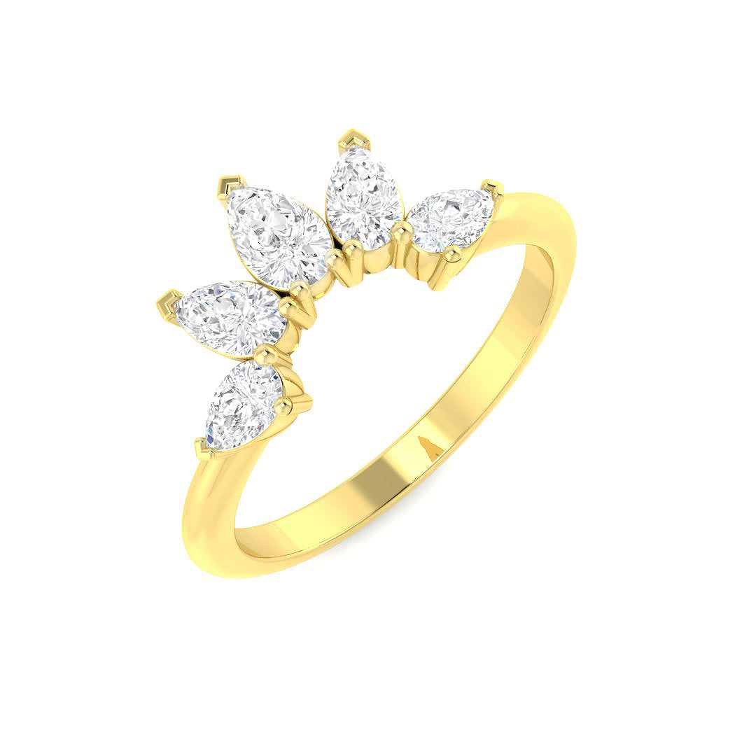 SR4210 — Ring - 9k Yellow Gold