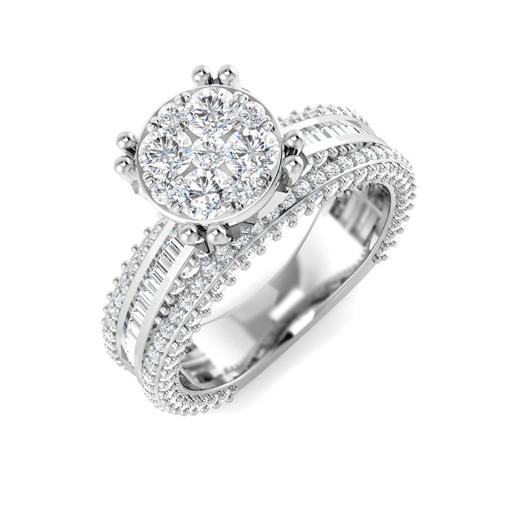 SR4217 — Ring - 9k White Gold