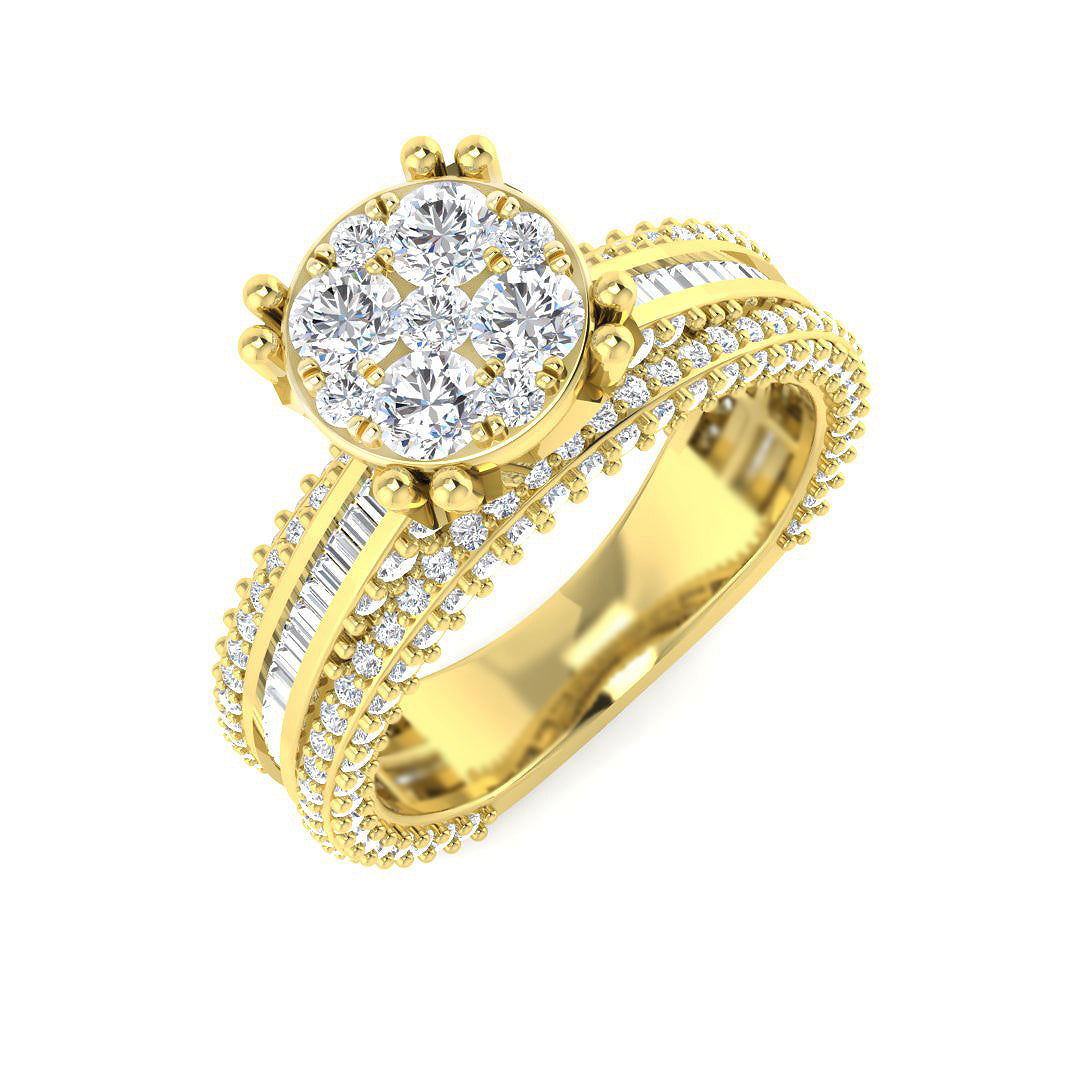 SR4217 — Ring - 9k Yellow Gold