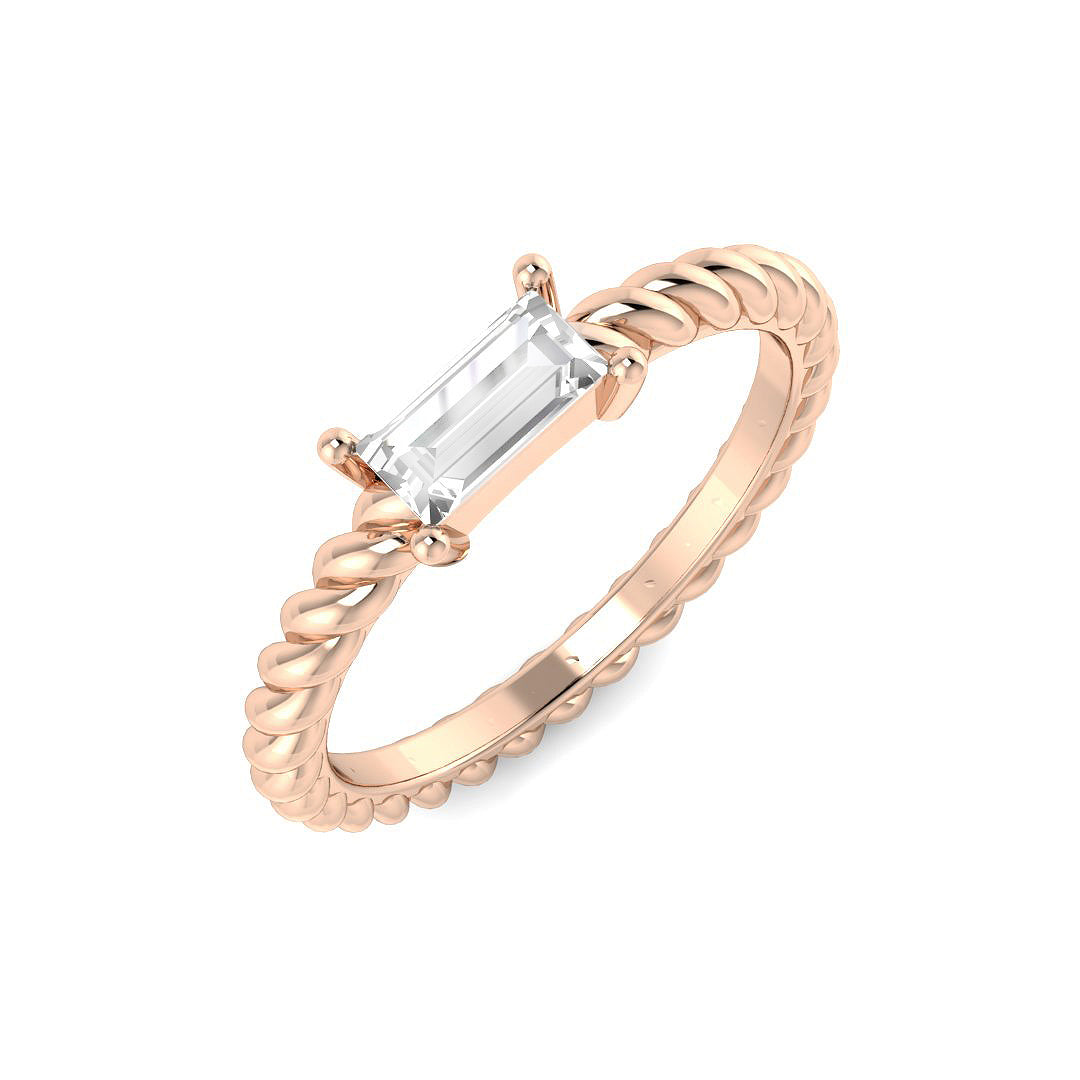 SR4222 — Ring - 9k Rose Gold