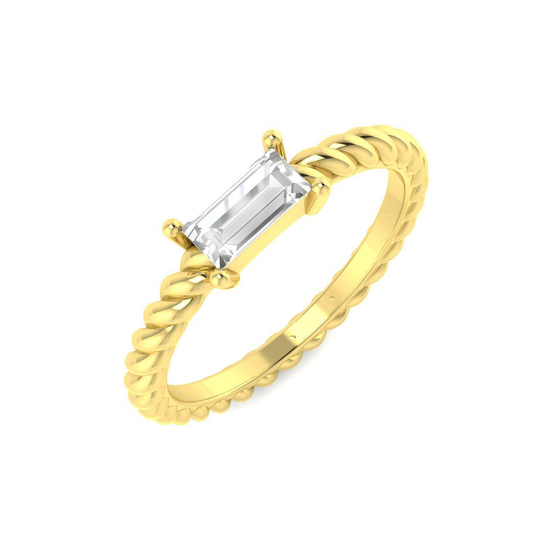 SR4222 — Ring - 9k Yellow Gold