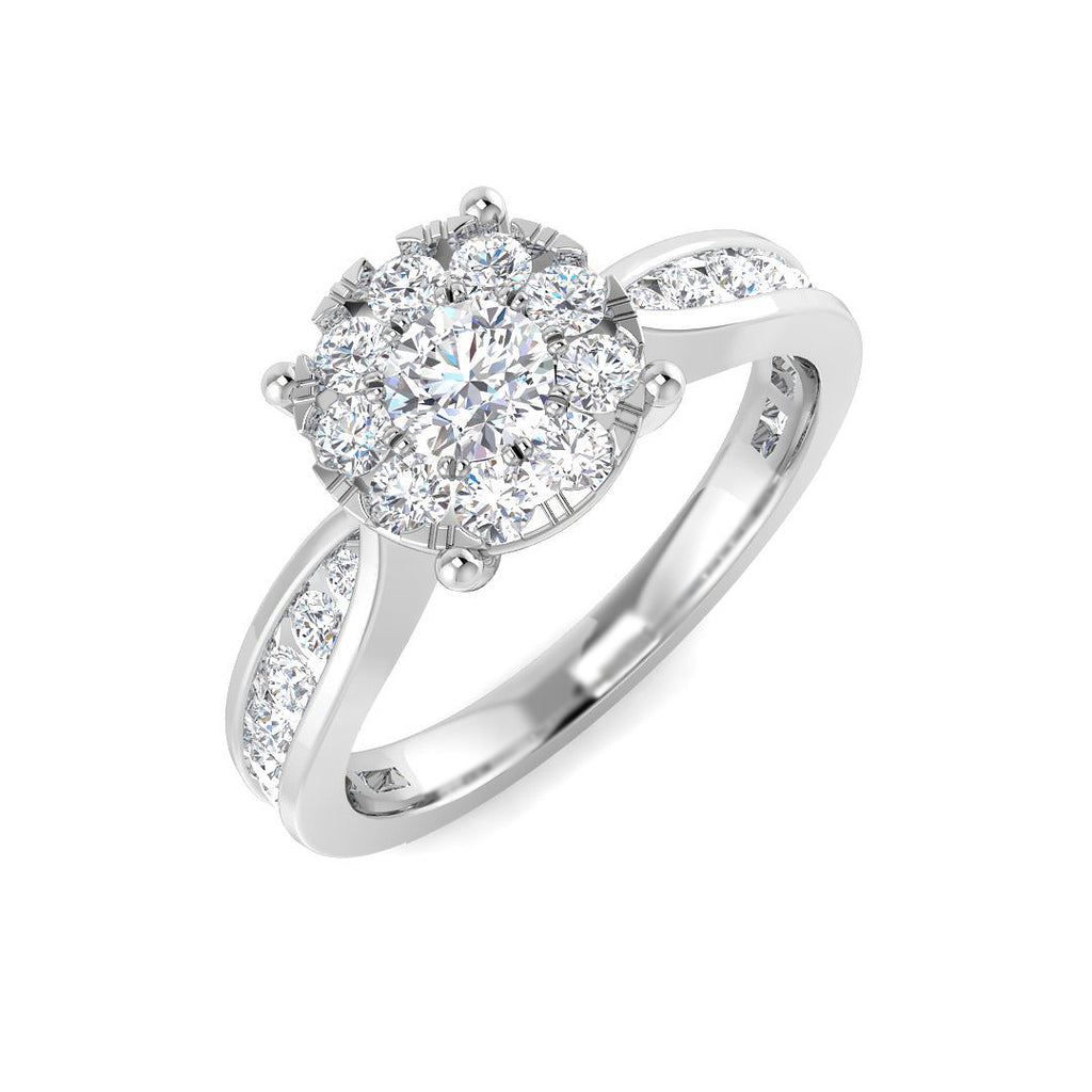 SR4237 — Ring - 9k White Gold