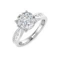 SR4237 — Ring - 9k White Gold