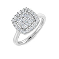 SR4239 — Ring - 9k White Gold