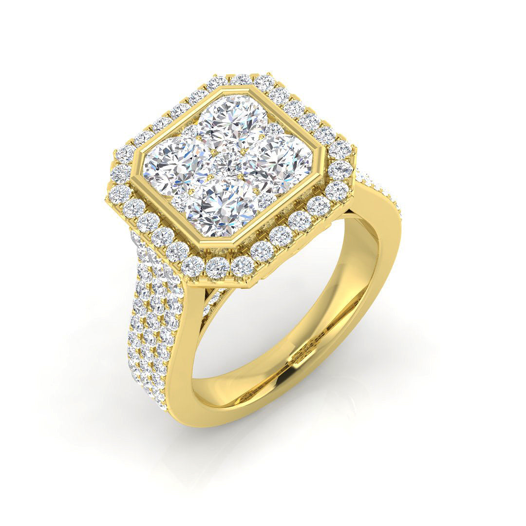 SR424 — Ring - 9k Yellow Gold