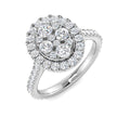 SR4250 — Ring - 9k White Gold