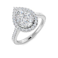 SR4251 — Ring - 9k White Gold