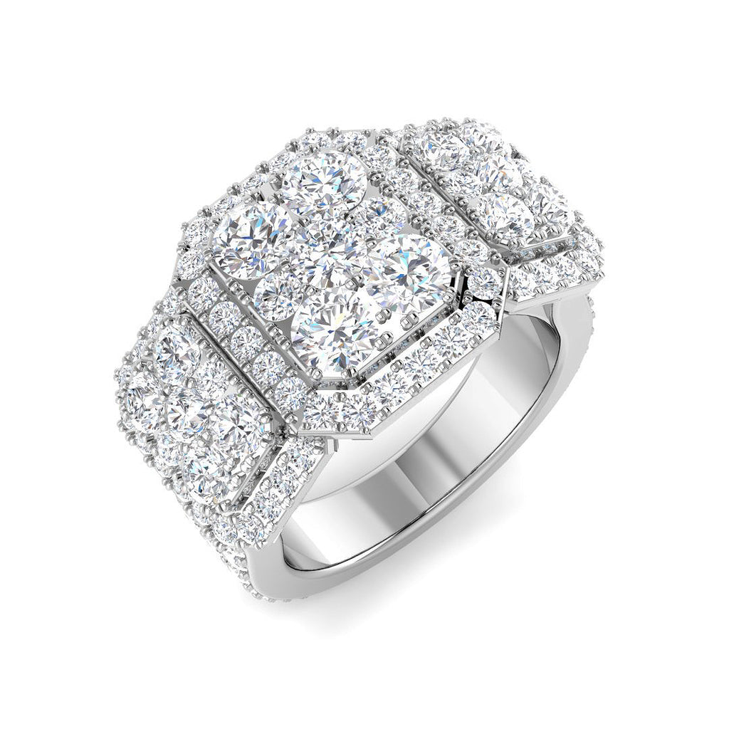 SR4252 — Ring - 9k White Gold