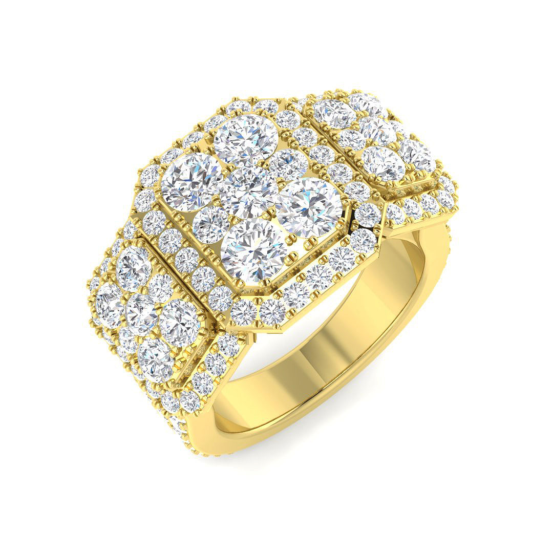 SR4252 — Ring - 9k Yellow Gold