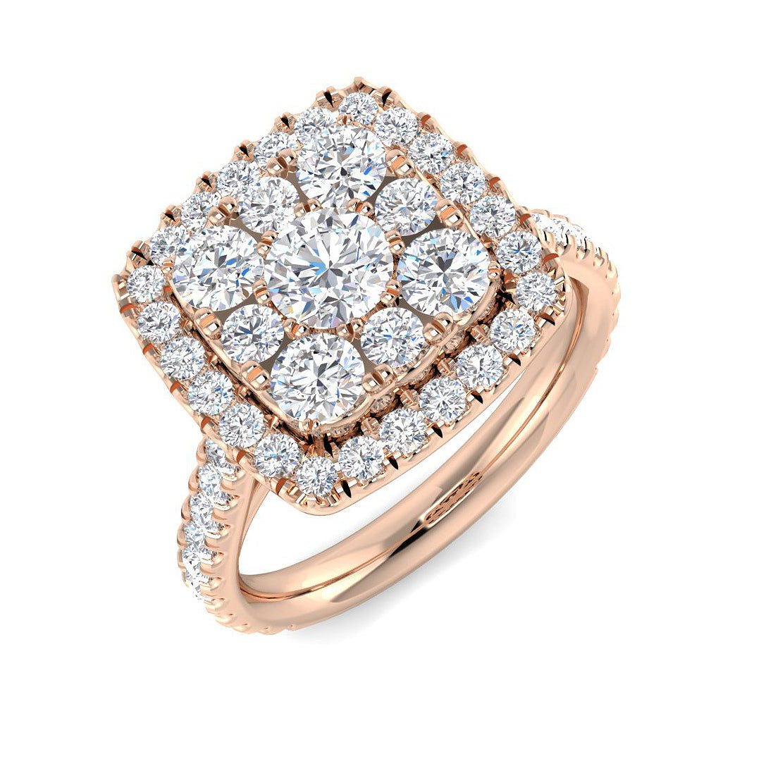 SR4254 — Ring - 9k Rose Gold