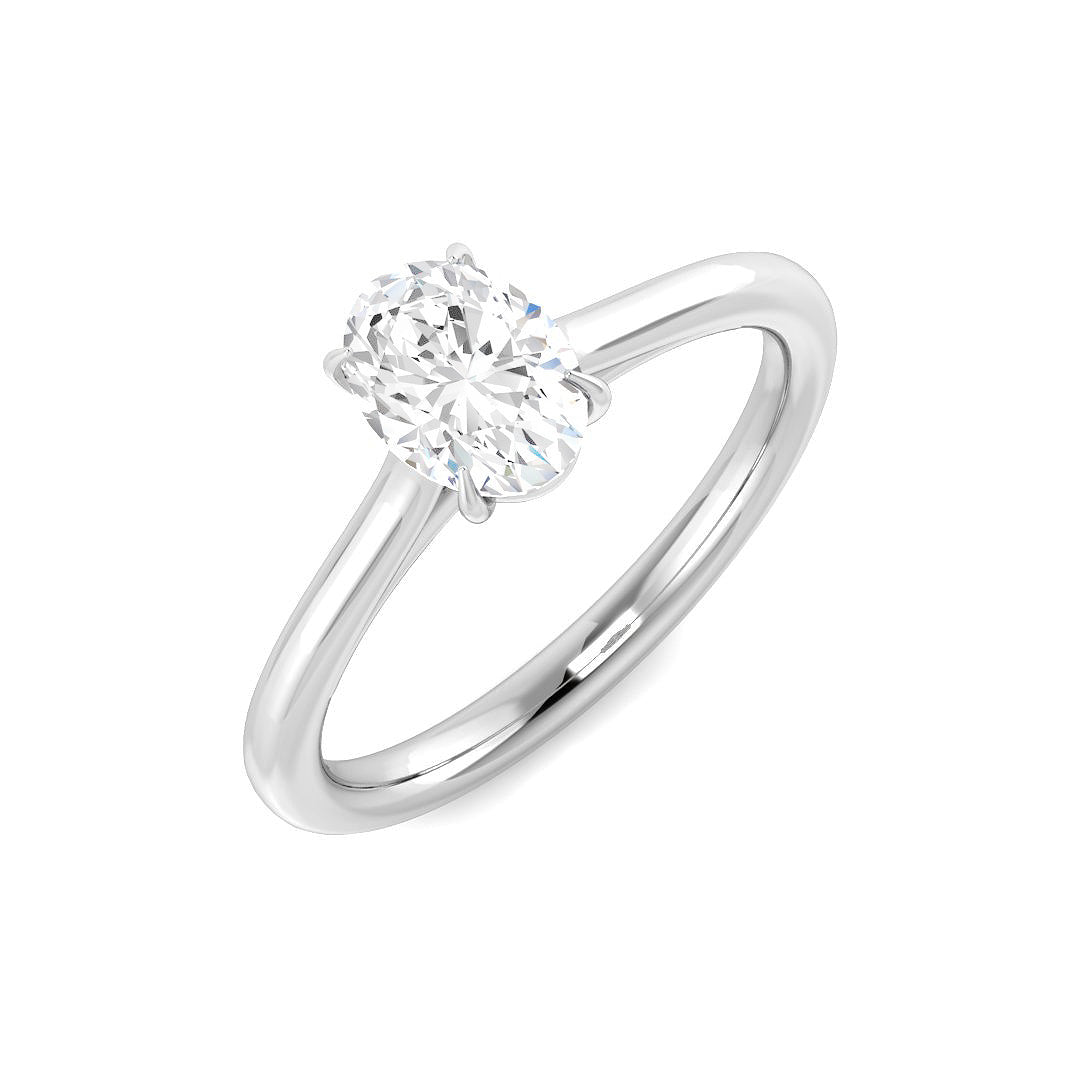 SR4270 — Ring - 9k White Gold