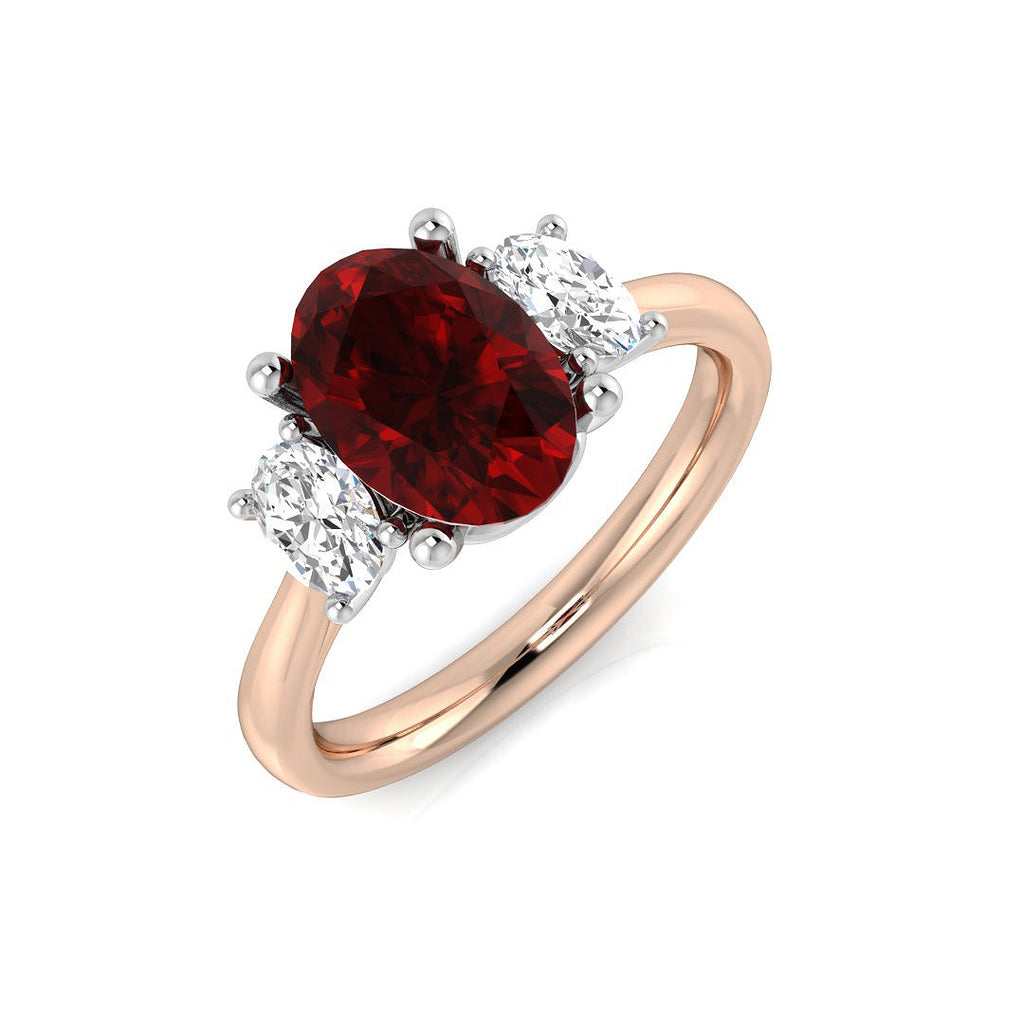 SR427 — Ring - 9 KT Rose Gold