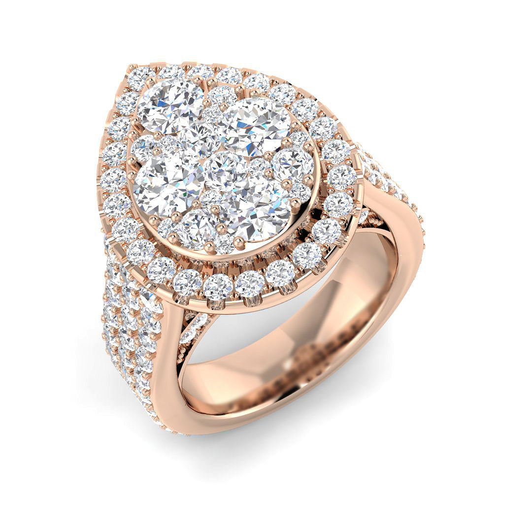 SR4281 — Ring - 9k Rose Gold