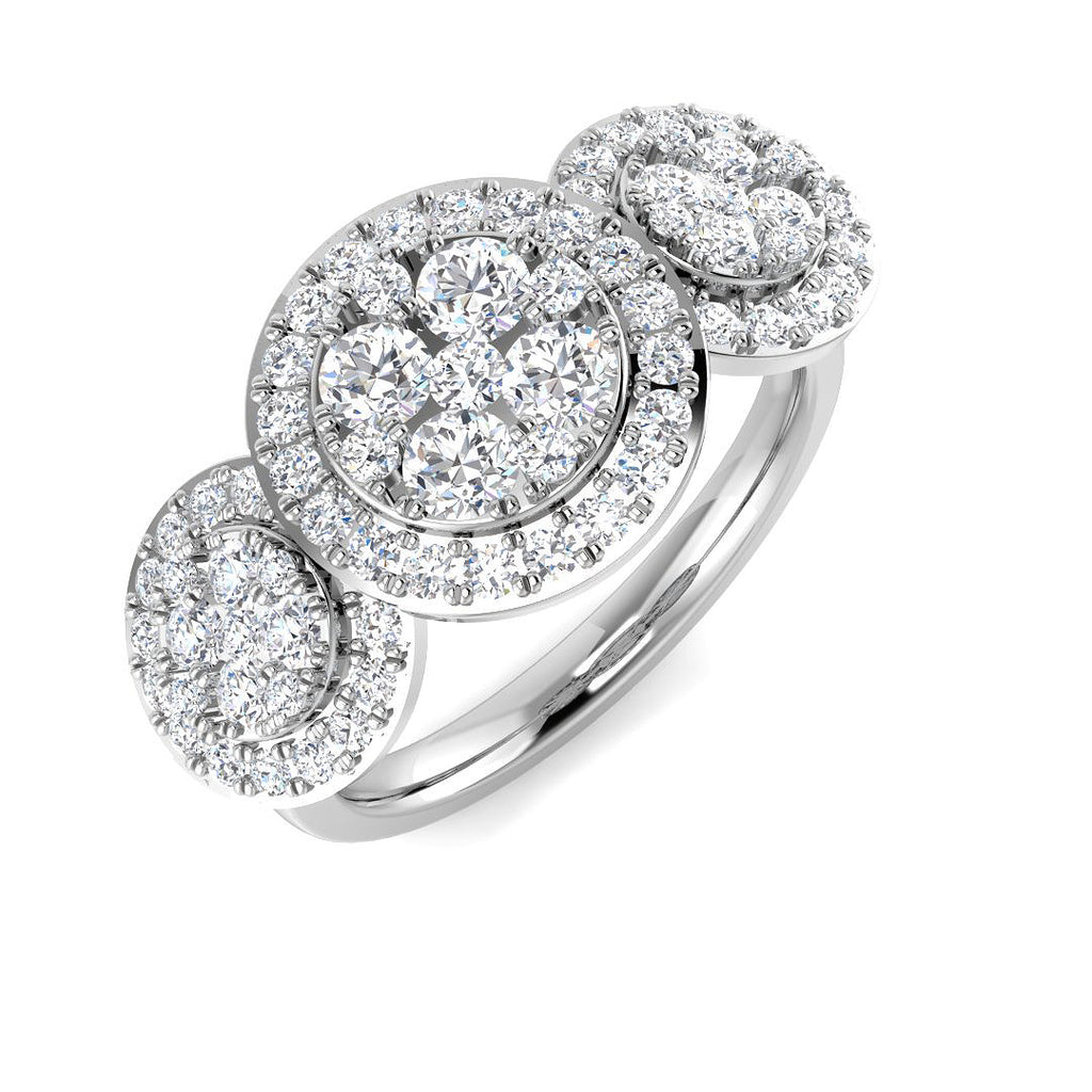 SR4286 — Ring - 9k White Gold