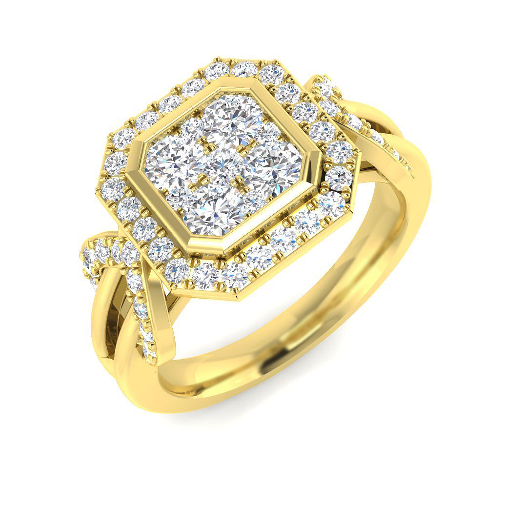 SR4287 — Ring - 9k Yellow Gold