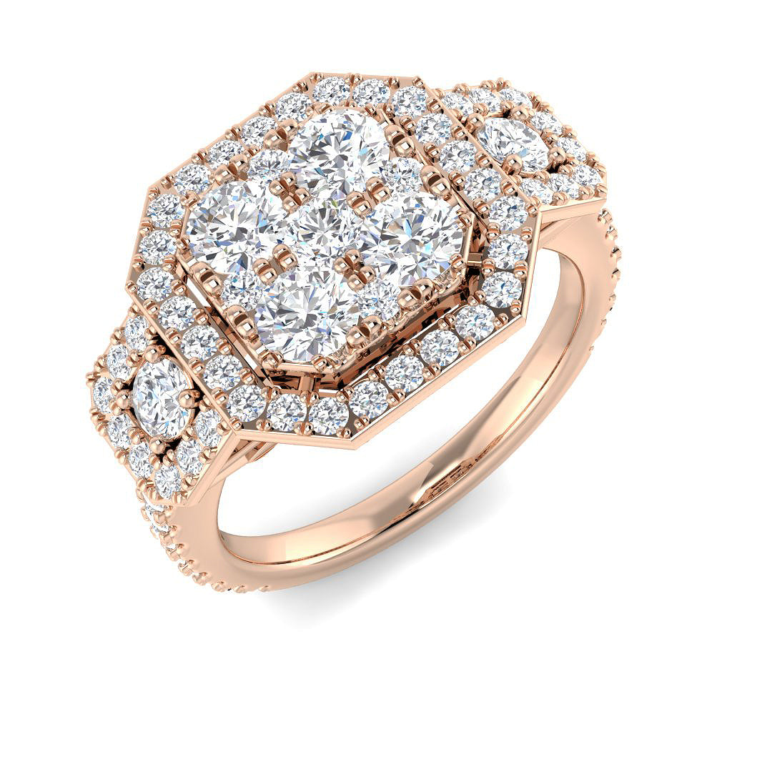 SR4288 — Ring - 9k Rose Gold