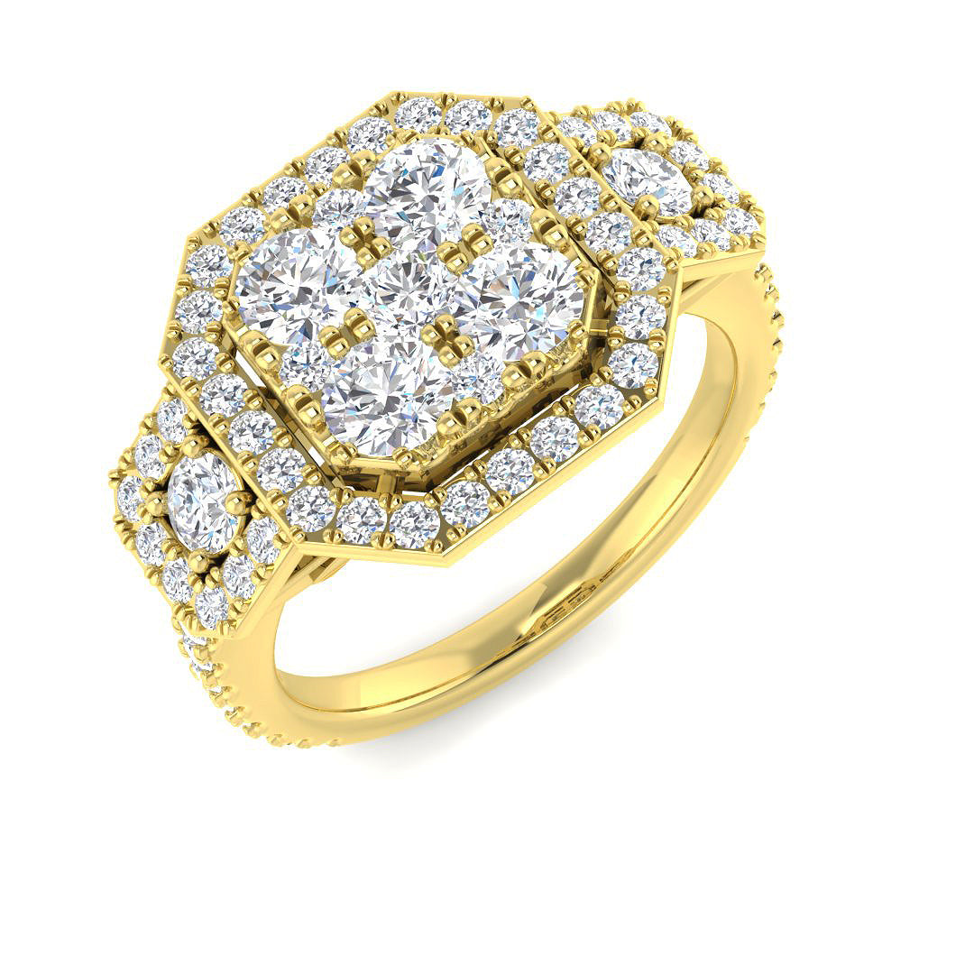 SR4288 — Ring - 9k Yellow Gold