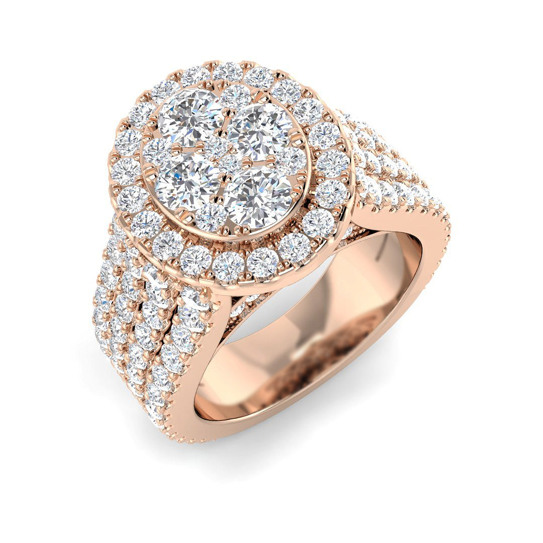 SR4290 — Ring - 9k Rose Gold