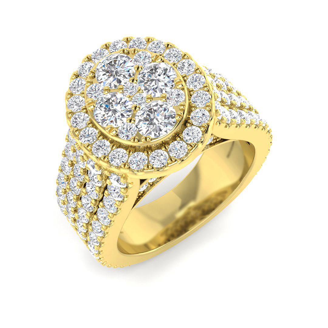 SR4290 — Ring - 9k Yellow Gold
