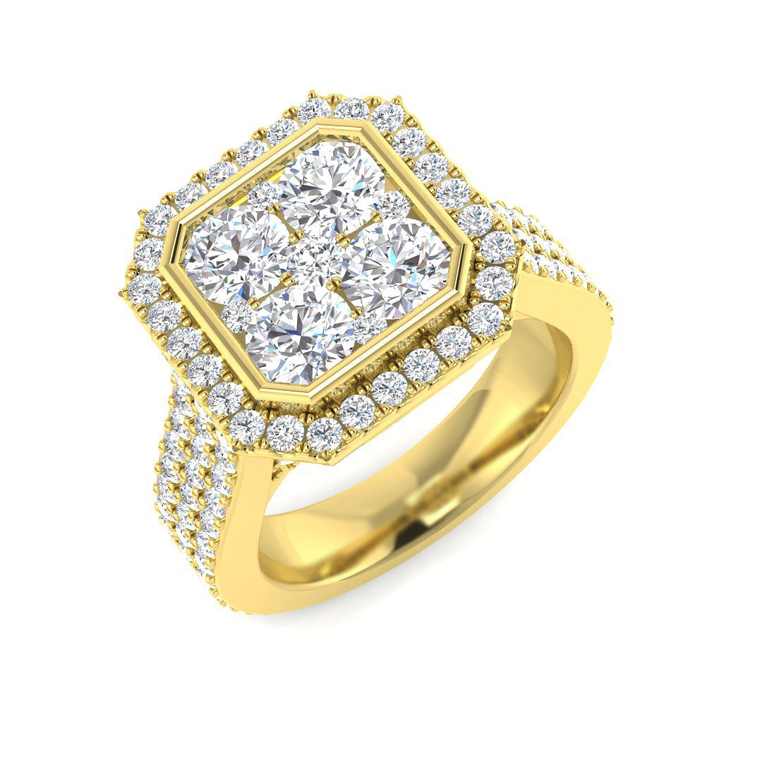 SR4291 — Ring - 9k Yellow Gold