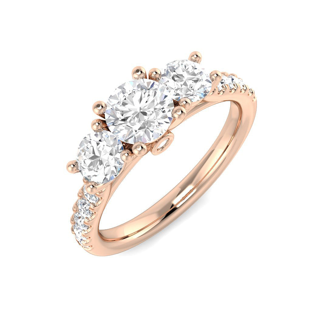 SR4293 — Ring - 9k Rose Gold