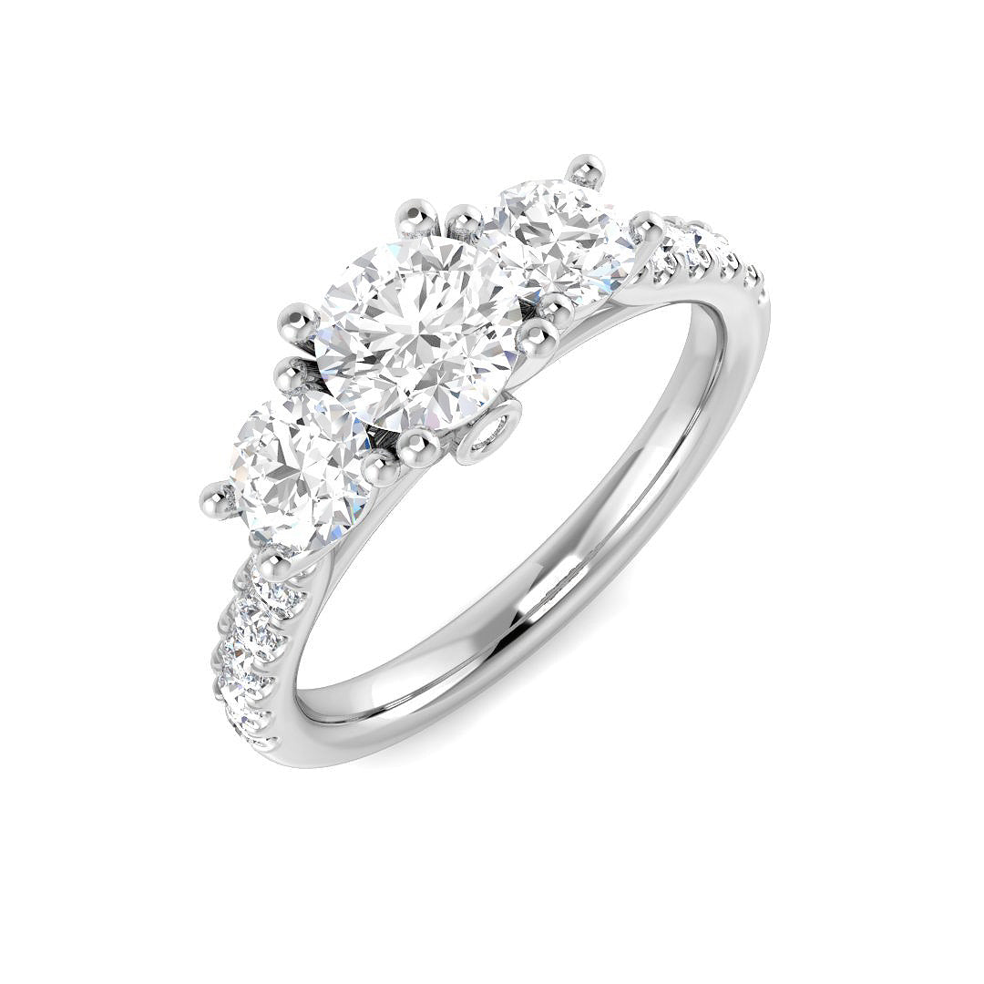SR4293 — Ring - 9k White Gold