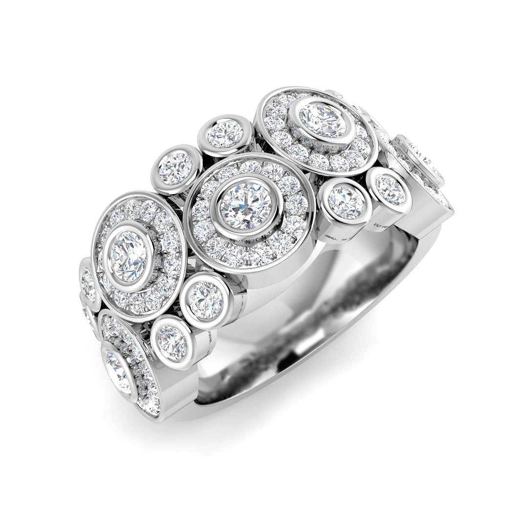SR4301 — Ring - 9k White Gold