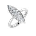 SR4302 — Ring - 9k White Gold