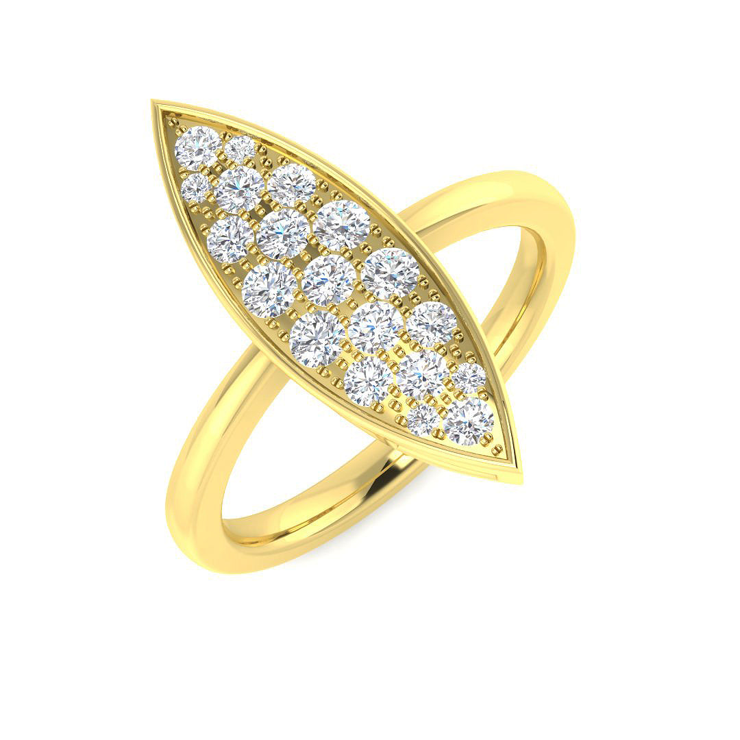 SR4302 — Ring - 9k Yellow Gold