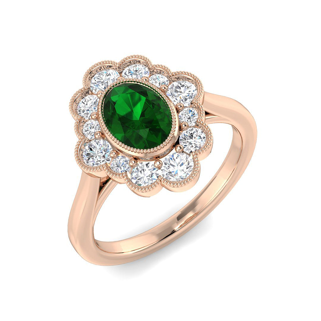 SR4319 — Ring - 9k Rose Gold