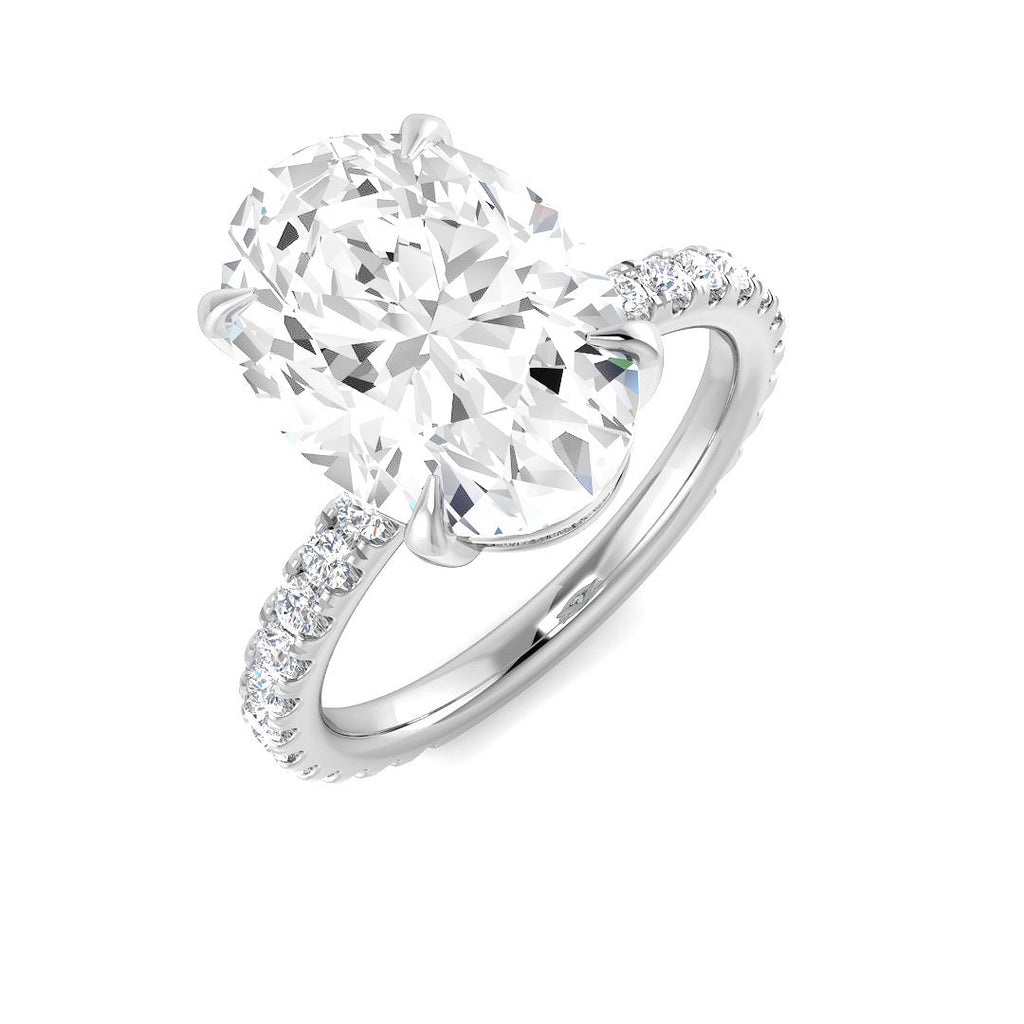 SR4327 — Ring - 9k White Gold